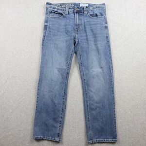 TK Axel Jeans Mens 32x30 Slim Boot Cut Stretch Flex Western 5-Pocket Denim Blue
